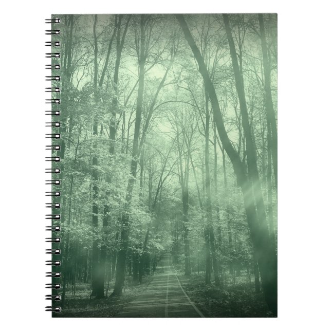Cuaderno Parkart de paisajes monocromos, otoño, retroceso (Frente)