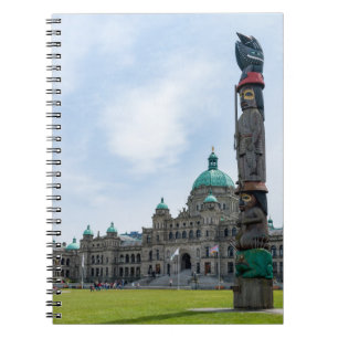 Cuaderno Parlamento de Columbia Británica - Victoria, Canad