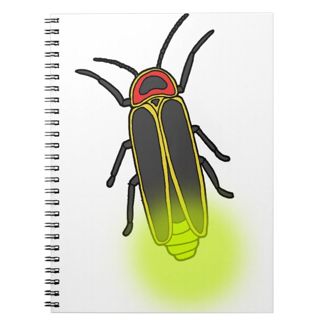Cuaderno paro relámpago iluminado (Frente)