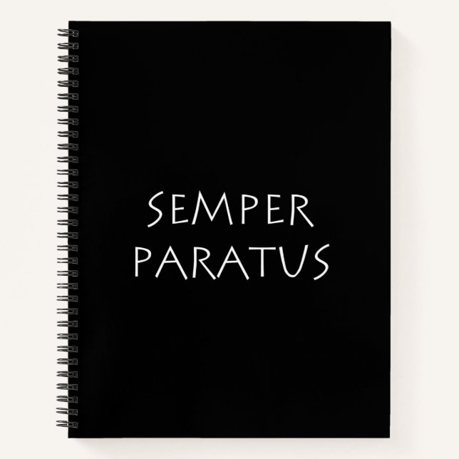 Cuaderno Paro semper (Anverso)