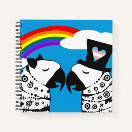 Cuaderno Paro transgénero chico con novia