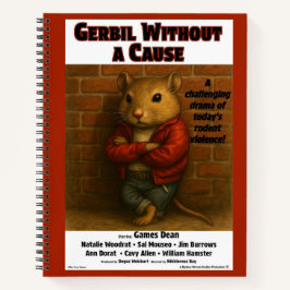 Cuaderno Parodia de la película Gerbil sin causa