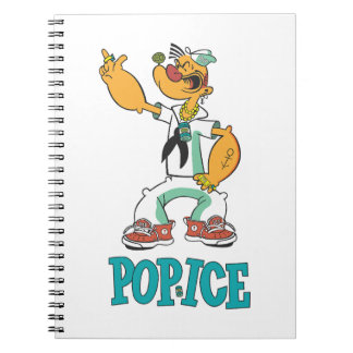 Cuaderno Parodia de Popeye Vintage de los años 90