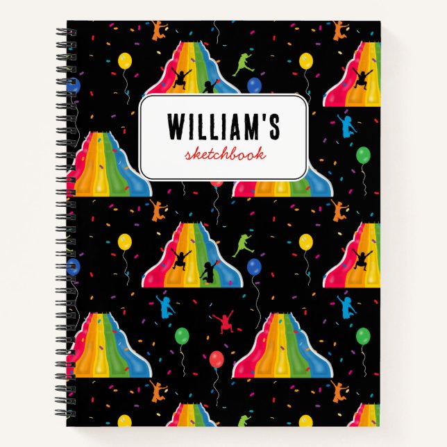 Cuaderno Parque de Deslizamiento Interior Parque Infantil (Anverso)