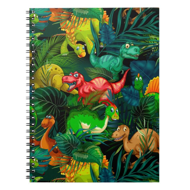 Cuaderno Parque de dinosaurios (Frente)