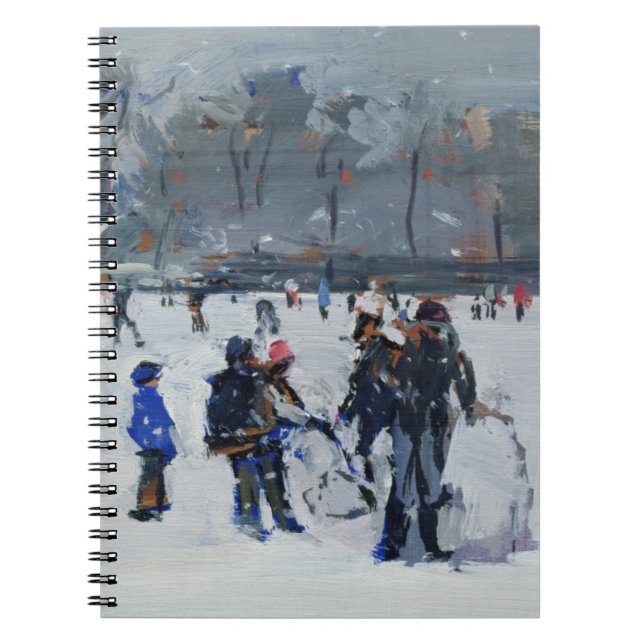 Cuaderno Parque de Holanda en la nieve 2009 (Frente)