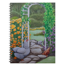 Cuaderno Parque del pollo feliz