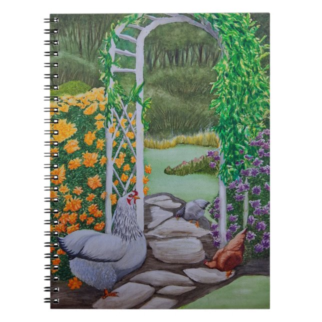 Cuaderno Parque del pollo feliz (Frente)