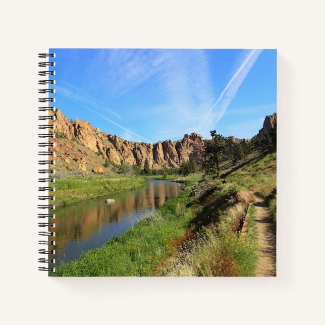 Cuaderno Parque estatal Smith Rock, OR (Anverso)