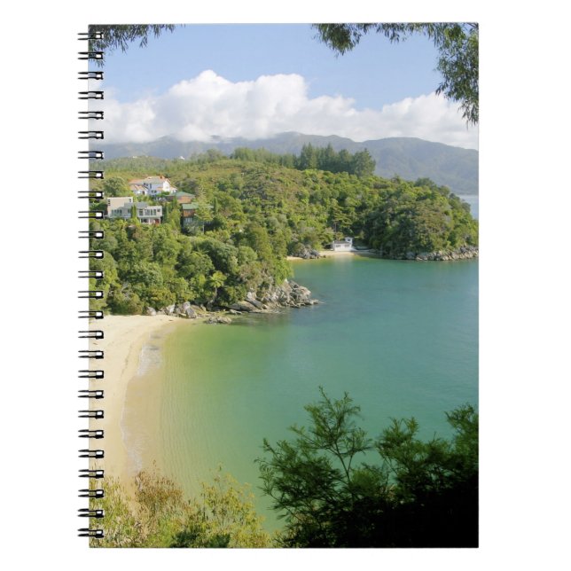 Cuaderno Parque Nacional Able Tasman, Nelson, Nueva Zelanda (Frente)