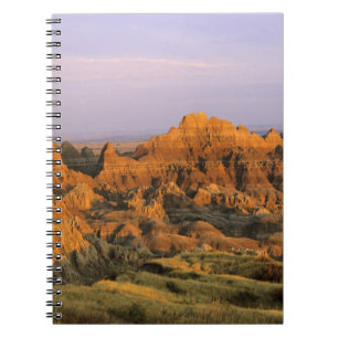 Cuaderno Parque Nacional Badlands en Dakota del Sur