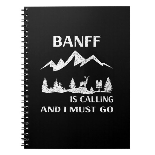 Cuaderno Parque Nacional Banff (Frente)