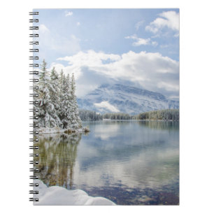 Cuaderno Parque nacional Banff en invierno