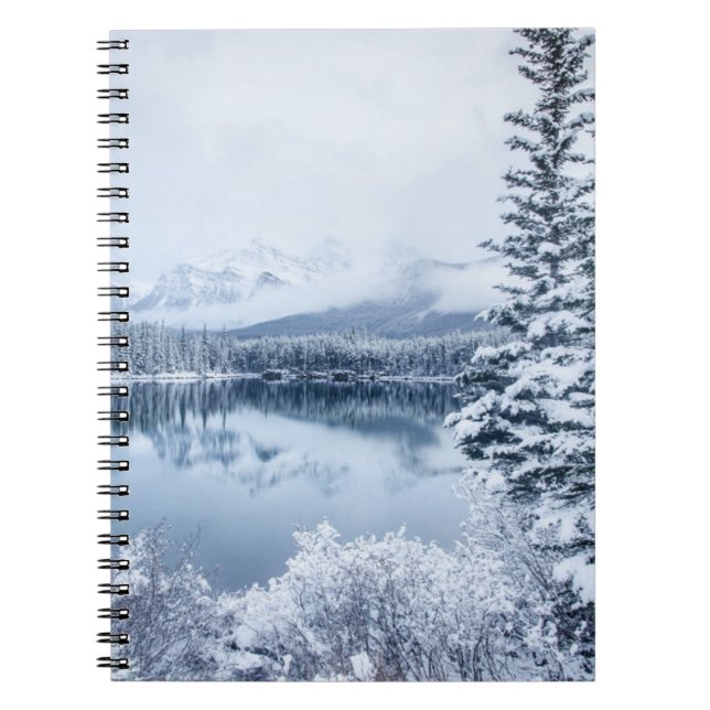 Cuaderno Parque nacional Banff en invierno (Frente)