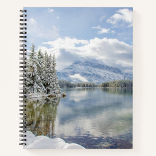 Cuaderno Parque nacional Banff en invierno