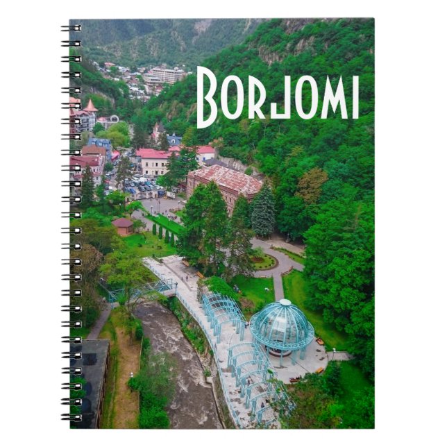 Cuaderno Parque nacional Borjomi-Kharagauli Georgia Caucuse (Frente)