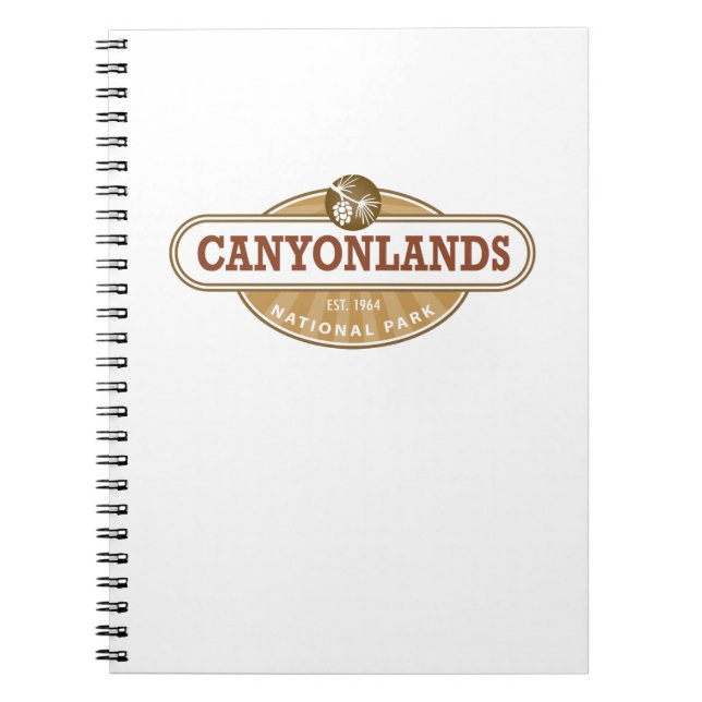 Cuaderno Parque nacional Canyonlands Utah (Frente)