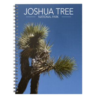 Cuaderno Parque nacional de árboles Joshua Ramas de viajes