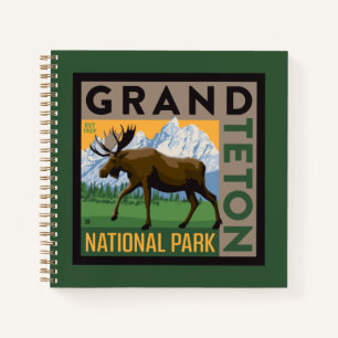Cuaderno Parque nacional de Grand Teton
