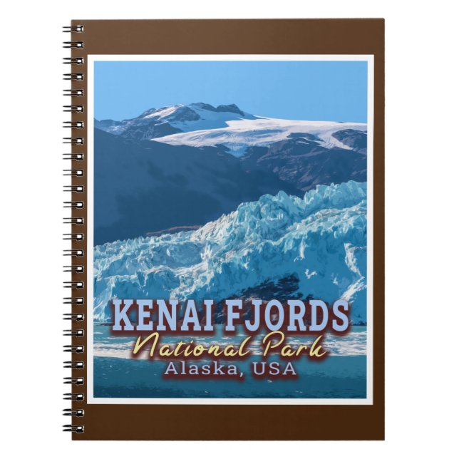 CUADERNO PARQUE NACIONAL DE KENAI FJORDS - ALASKA ESTADOS U (Frente)