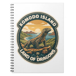 Cuaderno Parque Nacional de la Isla de Komodo Indonesia vin