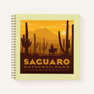 Cuaderno Parque nacional de la Plaza Saguaro   Arizona