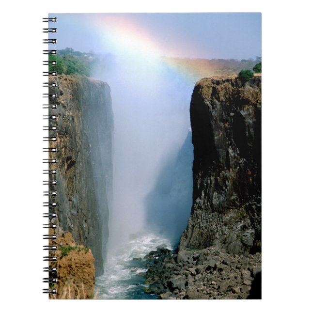 Cuaderno Parque Nacional de las Cataratas Victoria, África, (Frente)