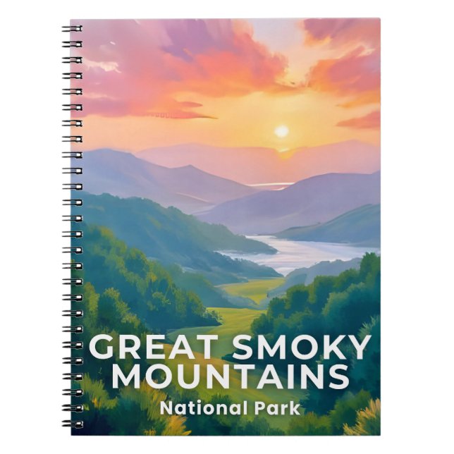 Cuaderno Parque Nacional de las Grandes Montañas Humeantes  (Frente)