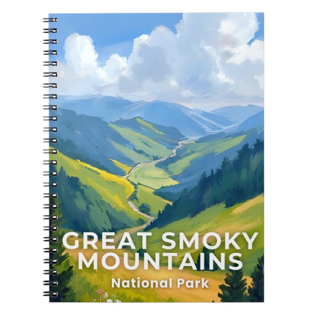 Cuaderno Parque Nacional de las Grandes Montañas Humeantes  (Frente)