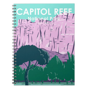 Cuaderno Parque nacional de los arrecifes del Capitolio Ut