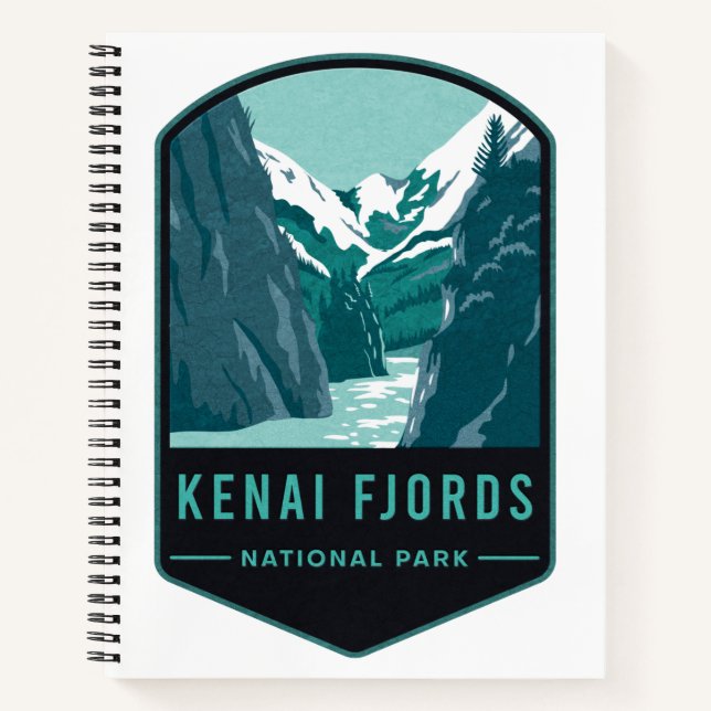 Cuaderno Parque nacional de los fiordos de Kenai (Anverso)