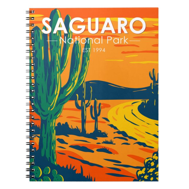 Cuaderno Parque nacional de Saguaro (Frente)