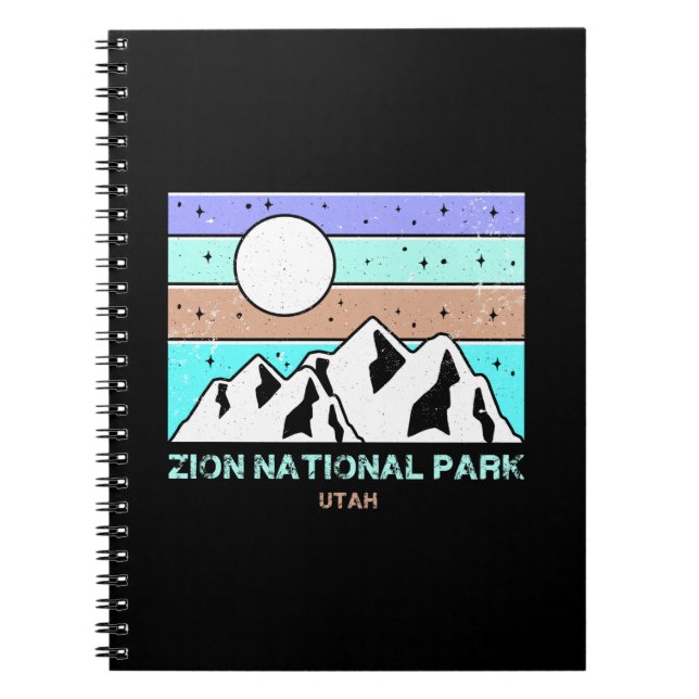 Cuaderno Parque nacional de Zion (Frente)