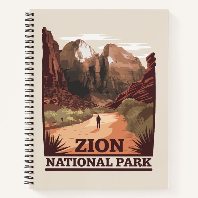 Cuaderno Parque nacional de Zion (Anverso)