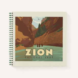 Cuaderno Parque nacional de Zion Las estrechas