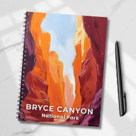 Cuaderno Parque nacional del Cañón de Bryce | Utah Travel