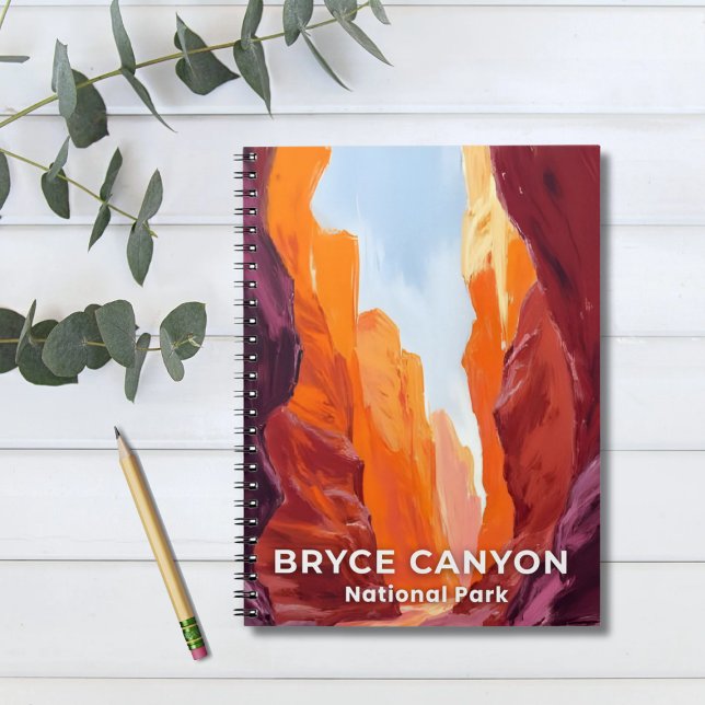 Cuaderno Parque nacional del Cañón de Bryce | Utah Travel (Subido por el creador)