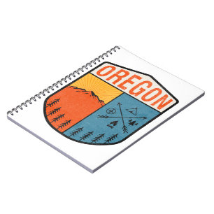 Cuaderno Parque nacional del cráter de Oregon Portland