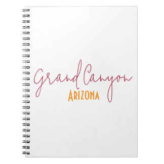 Cuaderno Parque Nacional del Gran Cañón Arizona Recuerdo