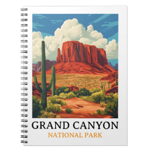 Cuaderno Parque nacional del Gran Cañón Viaje de época