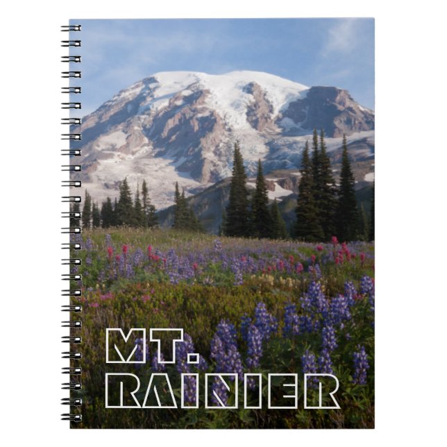 Cuaderno Parque Nacional del Monte Rainier, Monte Rainier 3 (Frente)