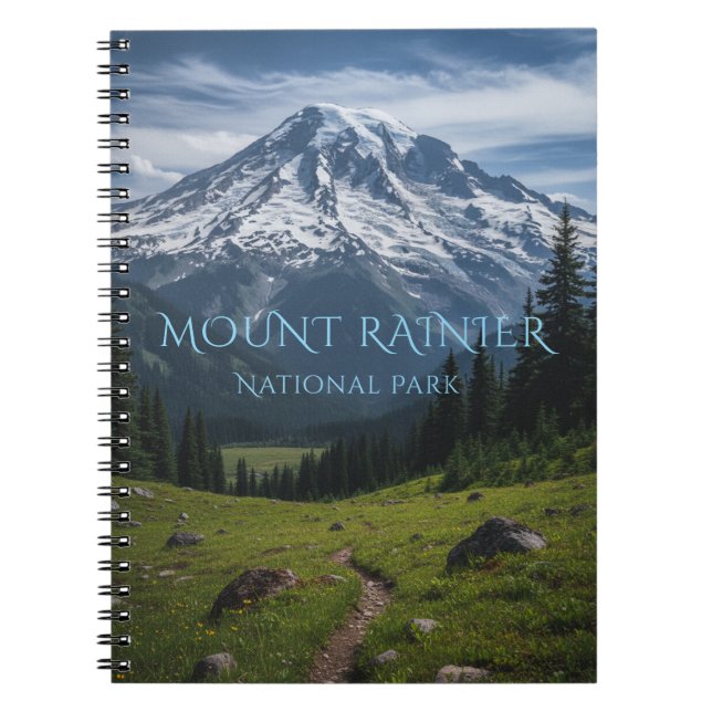 Cuaderno Parque Nacional del Monte Rainier | Viajes a Washi (Frente)