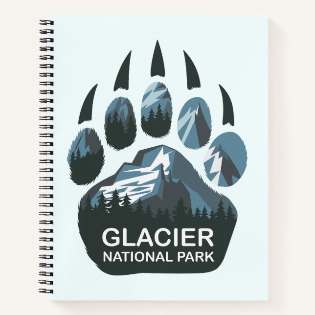 Cuaderno Parque nacional Glaciar (Anverso)