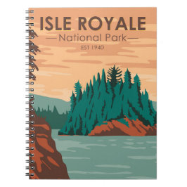 Cuaderno Parque nacional Isle Royale