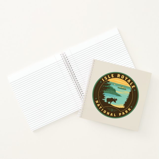 Cuaderno Parque nacional Isle Royale (Interior)