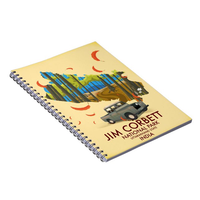 Cuaderno Parque Nacional Jim Corbett, Estado de Uttarakhand (Lado Derecho)