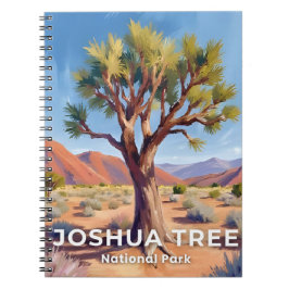 Cuaderno Parque Nacional Joshua Tree California Arte de Via
