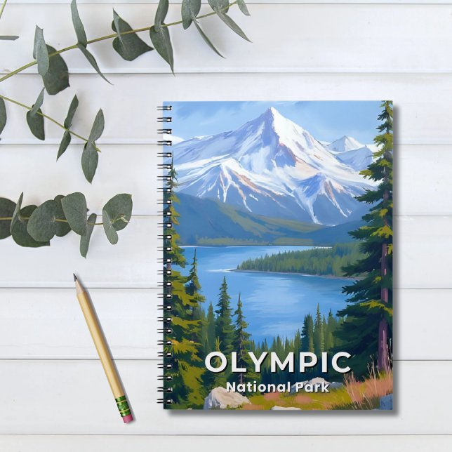 Cuaderno Parque nacional Olímpico | Pintura de viaje de Was (Subido por el creador)