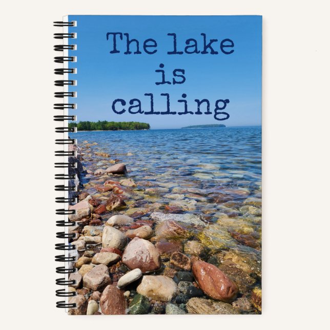 Cuaderno Parque Nacional Pictured Rocks del Lago Superior (Anverso)