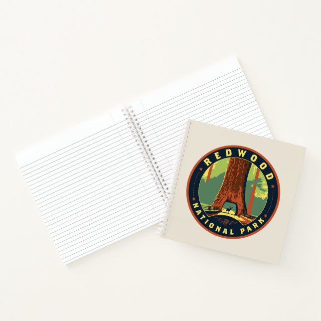Cuaderno Parque nacional Redwood (Interior)